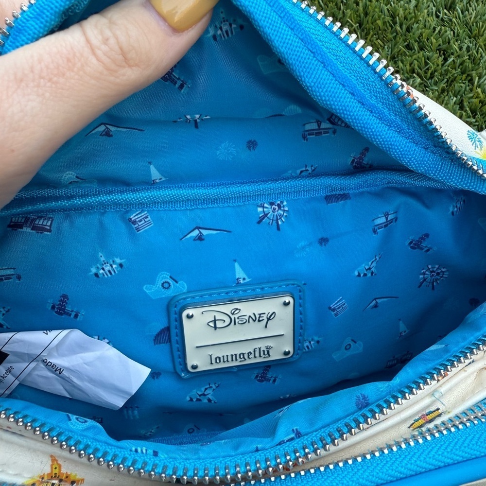 Loungefly Disney 65th Anniversary Landmarks Fanny Pack - BoxLunch Exclusive - Picture 5 of 6